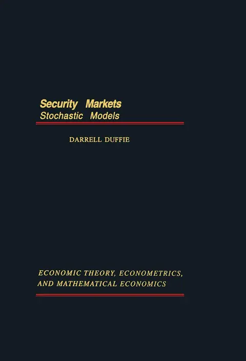 Cover of Security Markets