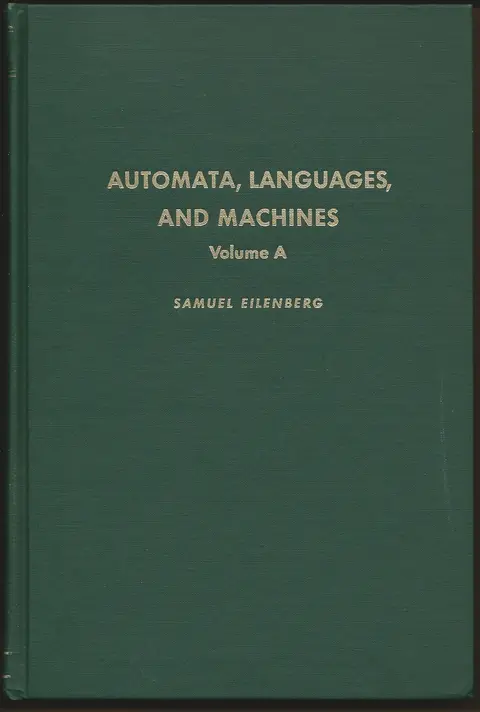 Cover of Automata, Languages and Machines