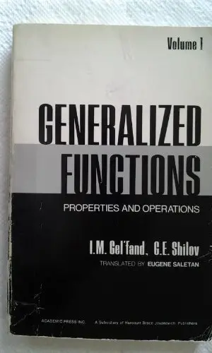 Cover of Generalized Functions