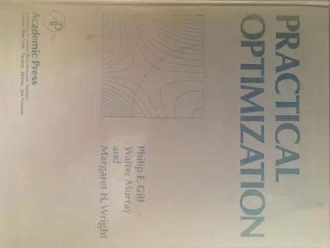 Cover of Practical Optimization
