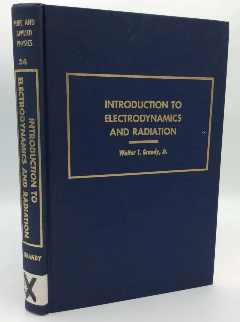 Cover of Introduction to Electrodynamics and Radiation