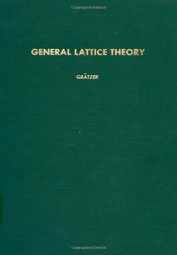Cover of General Lattice Theory