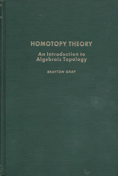 Cover of Homotopy Theory