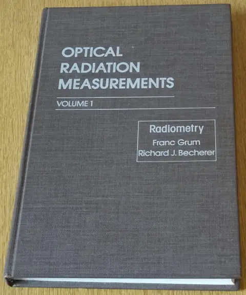 Cover of Radiometry (v. 1)