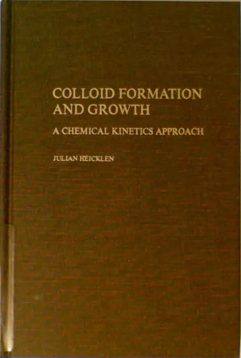 Cover of Colloid Formation and Growth