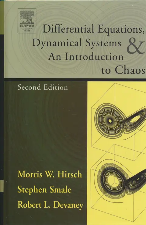 Cover of Differential Equations, Dynamical Systems, and an Introduction to Chaos