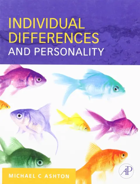 Cover of Individual Differences and Personality