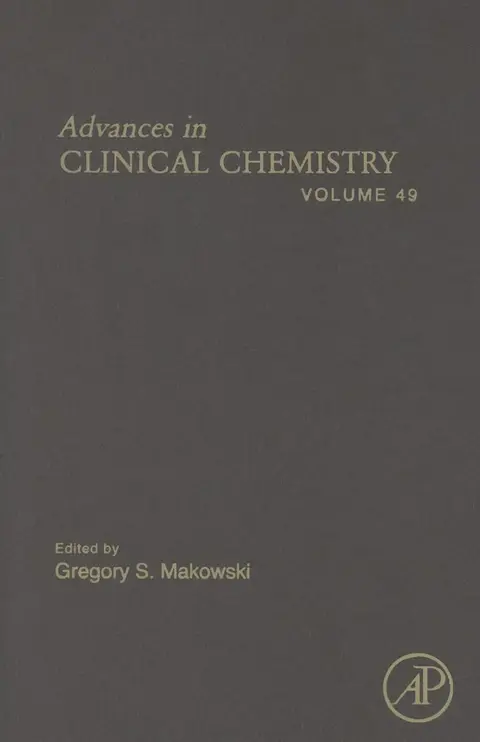 Cover of Advances in Clinical Chemistry