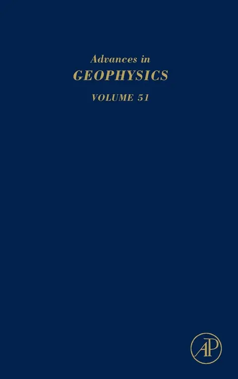 Cover of Advances in Geophysics