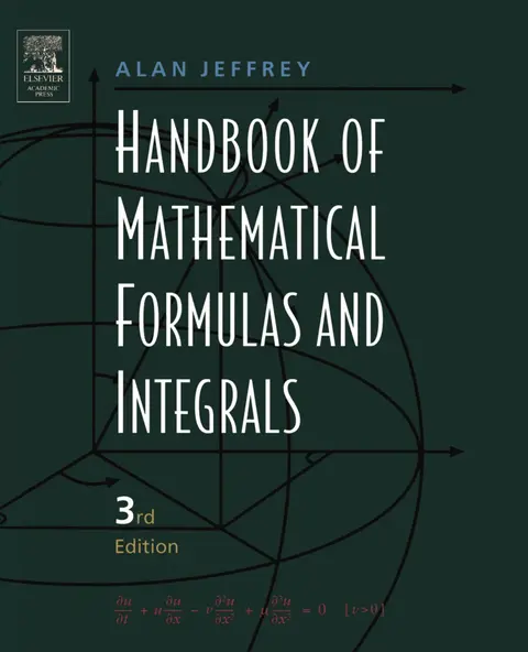 Cover of Handbook of Mathematical Formulas and Integrals