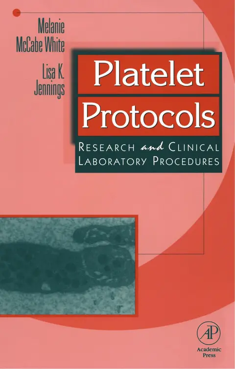 Cover of Platelet Protocols