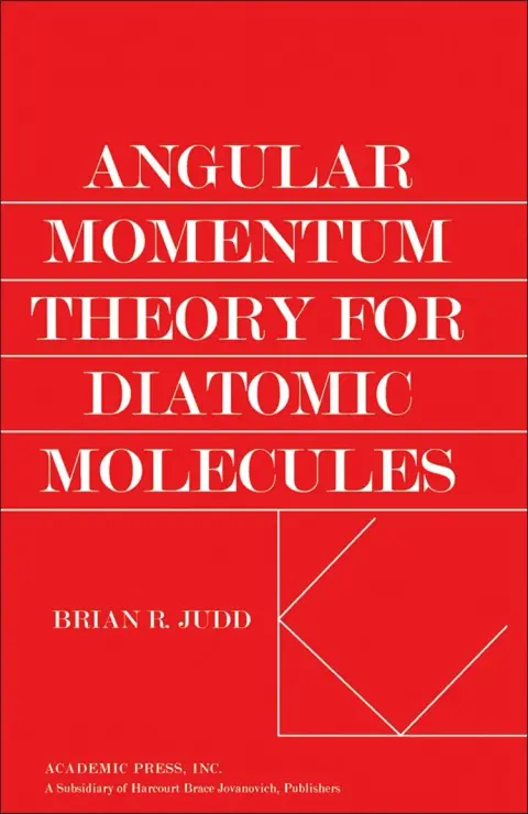 Cover of Angular Momentum Theory for Diatomic Molecules