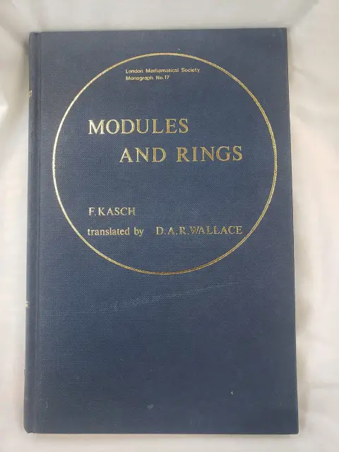 Cover of Modules and Rings