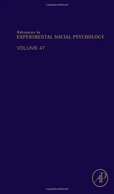 Cover of Advances in Experimental Social Psychology
