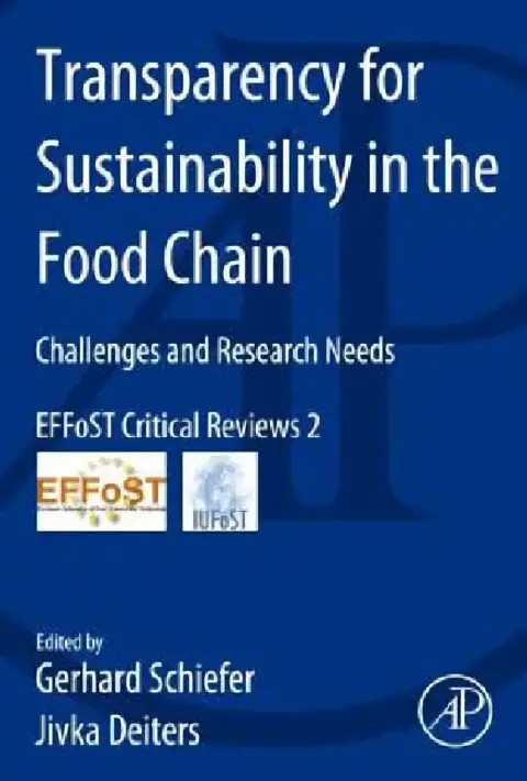 Cover of Transparency for Sustainability in the Food Chain