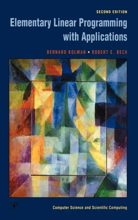 Cover of Elementary Linear Programming with Applications