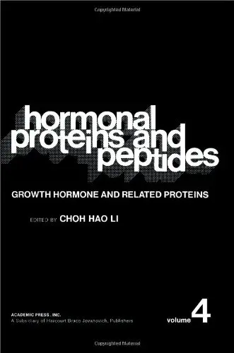 Cover of Hormonal Proteins and Peptides