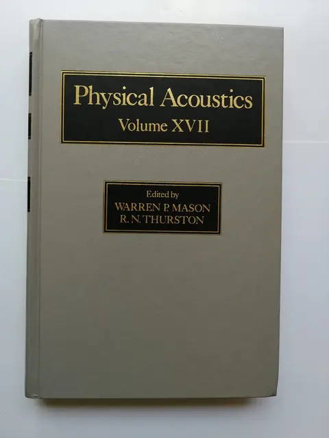 Cover of Physical Acoustics