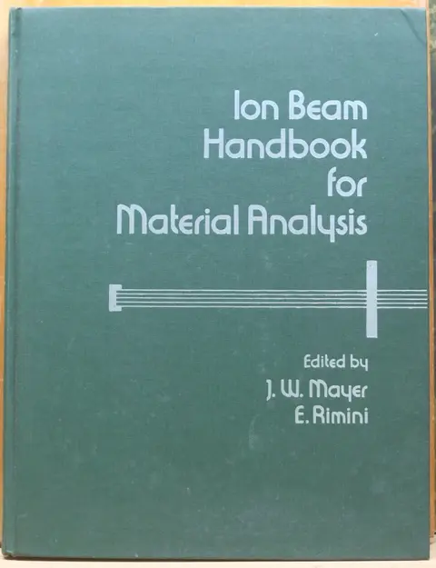 Cover of Ion Beam Handbook for Material Analysis