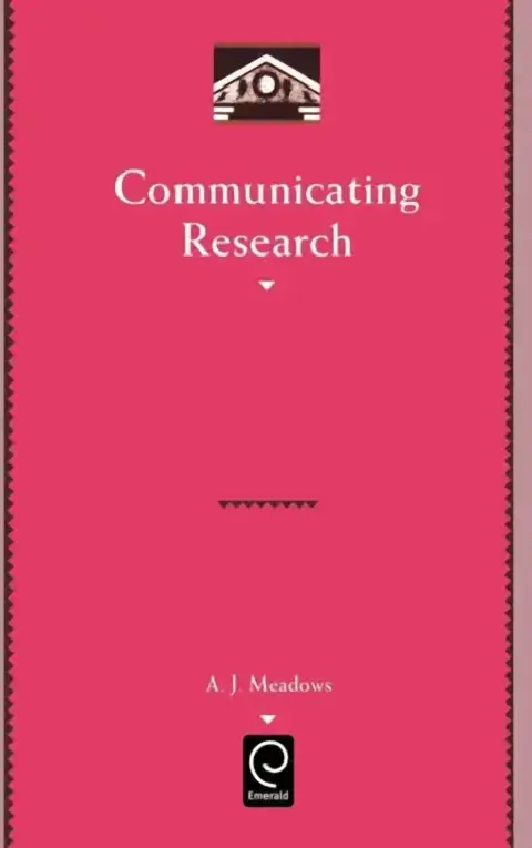 Cover of Communicating Research