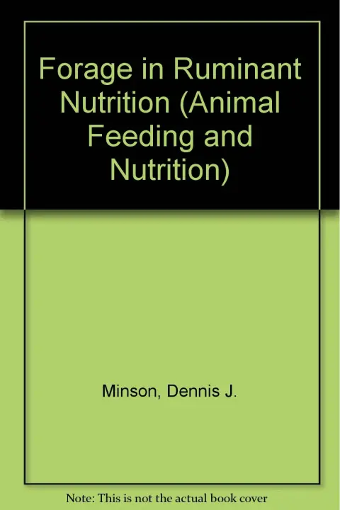 Cover of Forage in Ruminant Nutrition