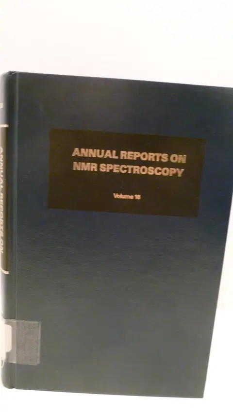 Cover of Annual Reports on NMR Spectroscopy