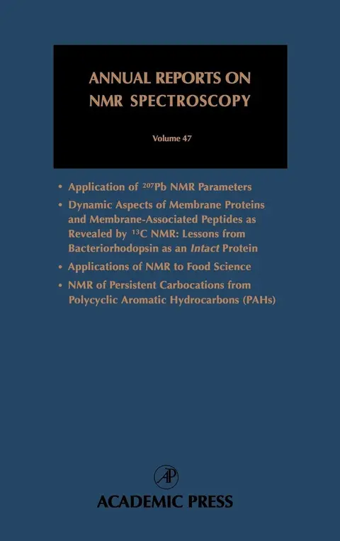Cover of Annual Reports on NMR Spectroscopy
