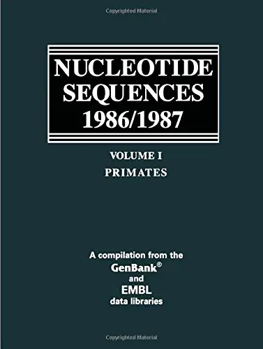 Cover of Nucleotide Sequences 1986/87 V1