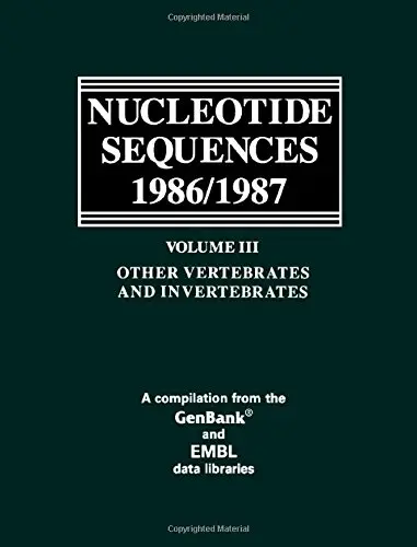 Cover of Nucleotide Sequences 1986/87 V3