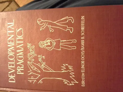 Cover of Developmental Pragmatics