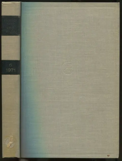 Cover of Physics of Thin Films