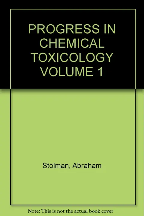 Cover of Progress in Chemical Toxicology