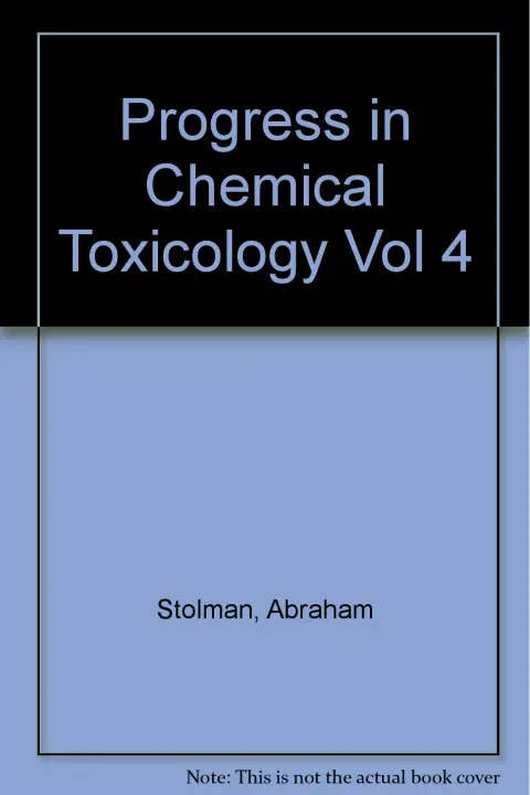 Cover of Progress in Chemical Toxicology