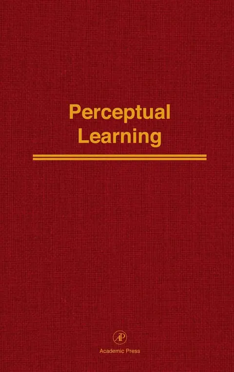 Cover of Perceptual learning
