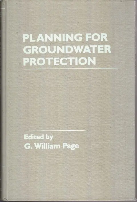 Cover of Planning for Groundwater Protection