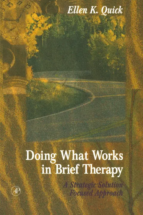 Cover of Doing What Works in Brief Therapy