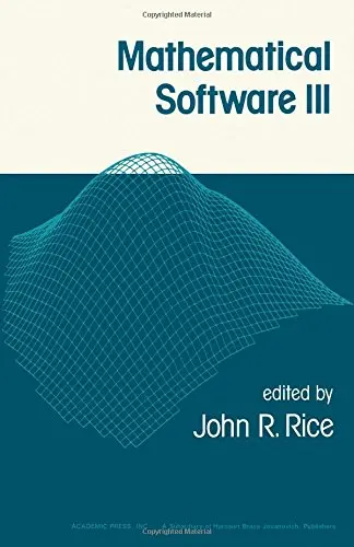 Cover of Mathematical Software III
