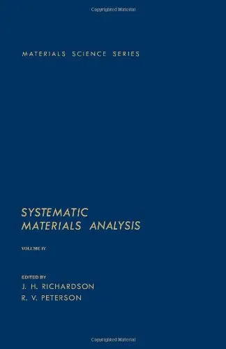 Cover of Systematic Materials Analysis