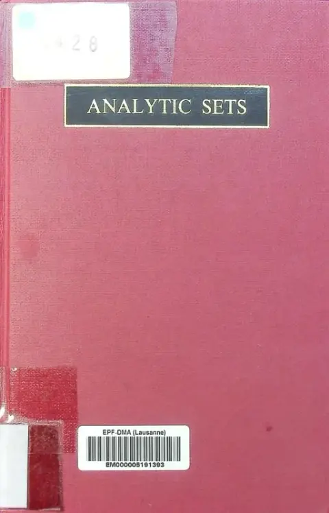 Cover of Analytic Sets