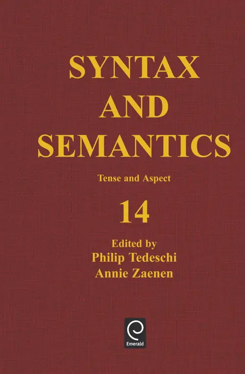 Cover of Tense and Aspect