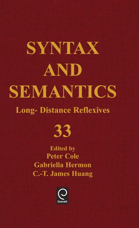 Cover of Long Distance Reflexives