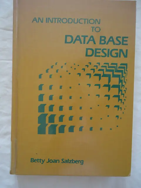 Cover of Introduction to Data Base Design