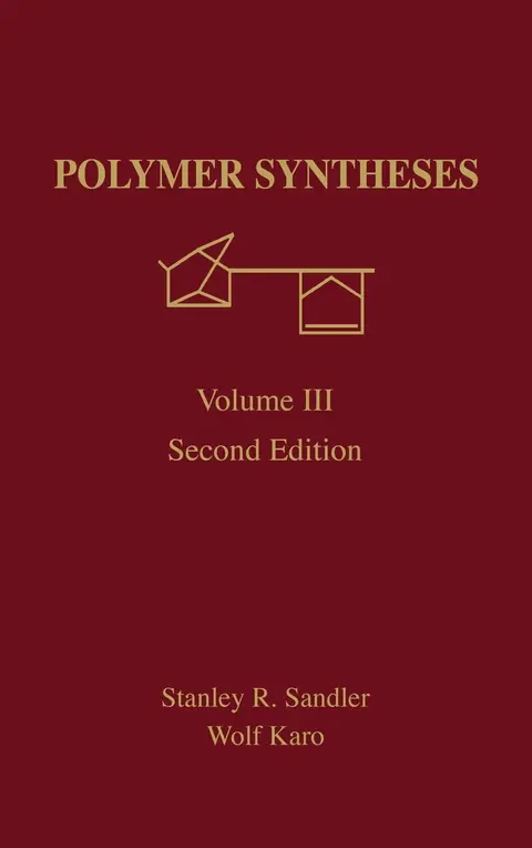 Cover of Polymer Synthesis