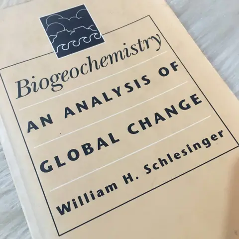 Cover of Biogeochemistry