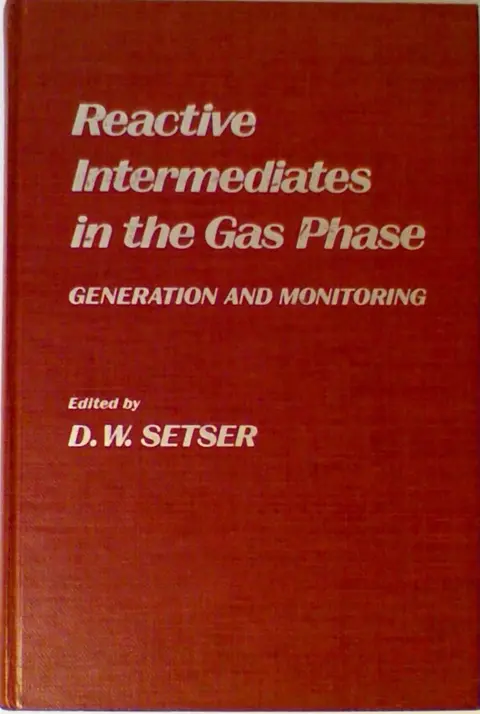 Cover of Reactive Intermediates in the Gas Phase