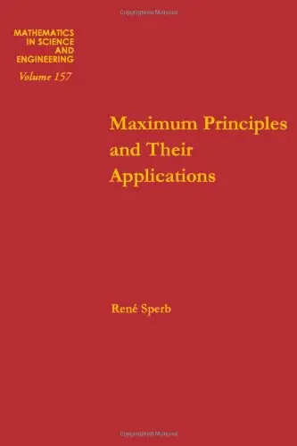 Cover of Maximum Principles and Their Applications