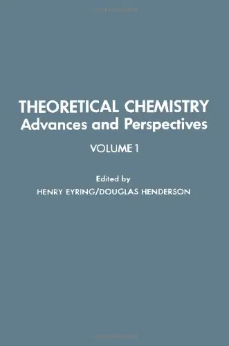Cover of Theoretical Chemistry - Advances and Perspectives