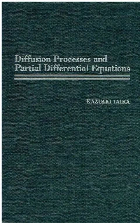 Cover of Diffusion Processes and Partial Differential Equations
