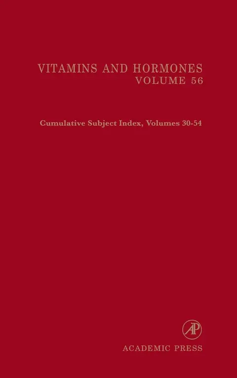 Cover of Cumulative Subject Index
