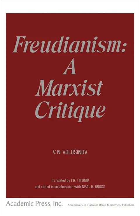 Cover of Freudianism